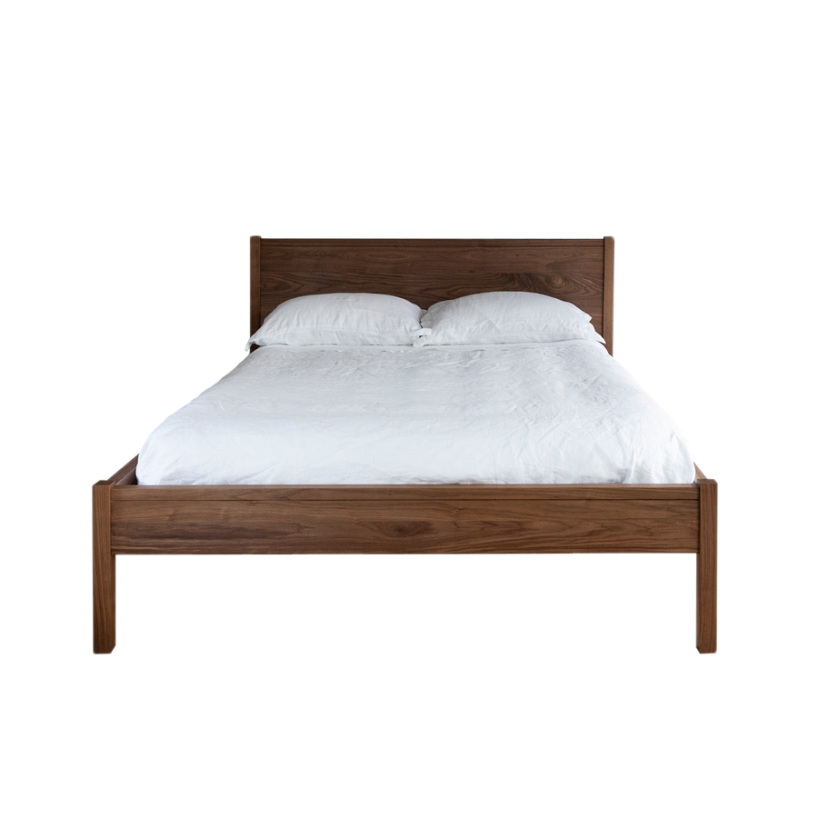solid wood bed frame canada