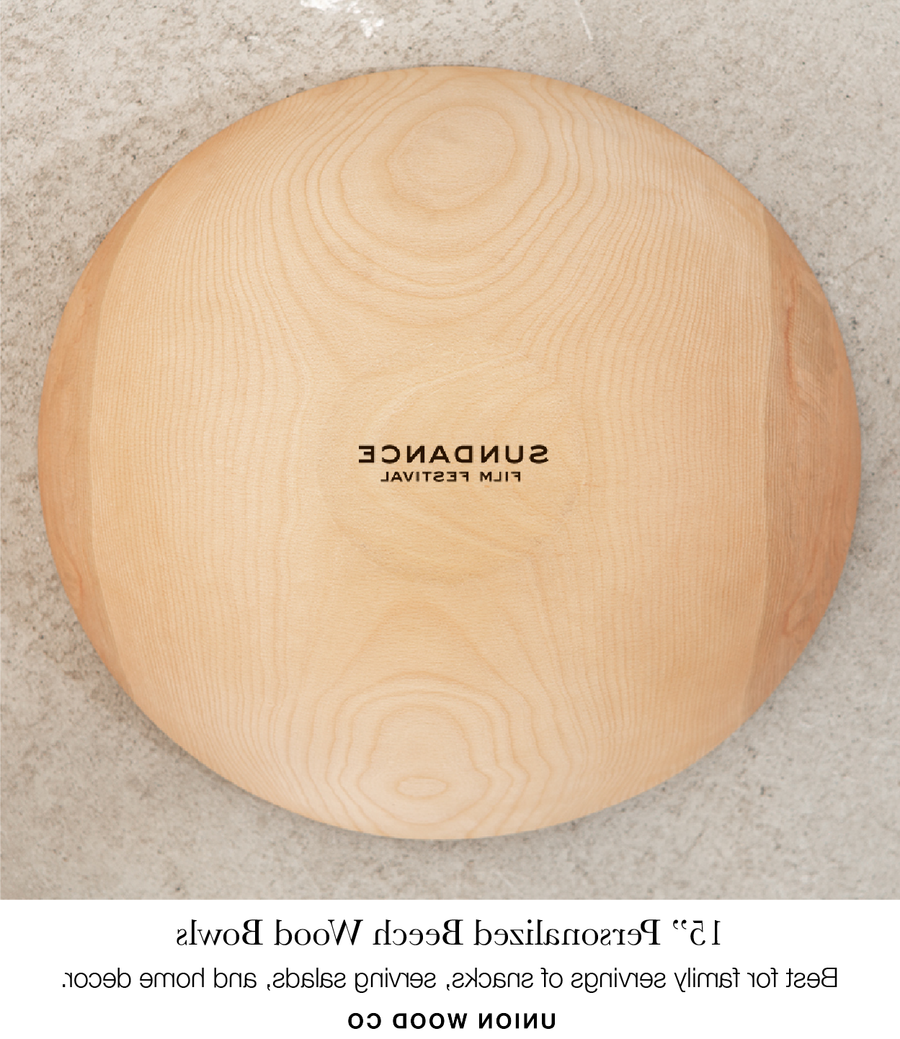15 inch custom wood bowl
