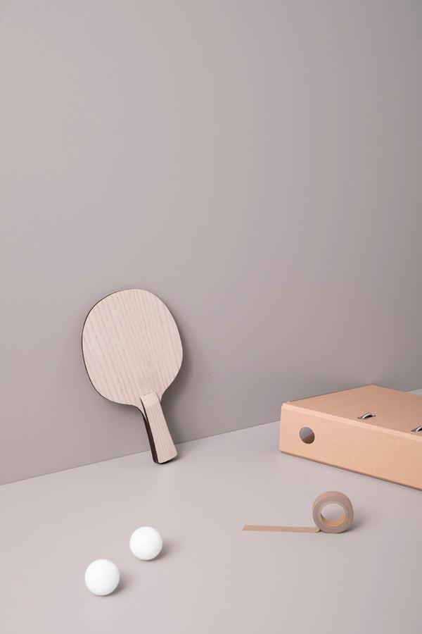 wood ping pong paddle