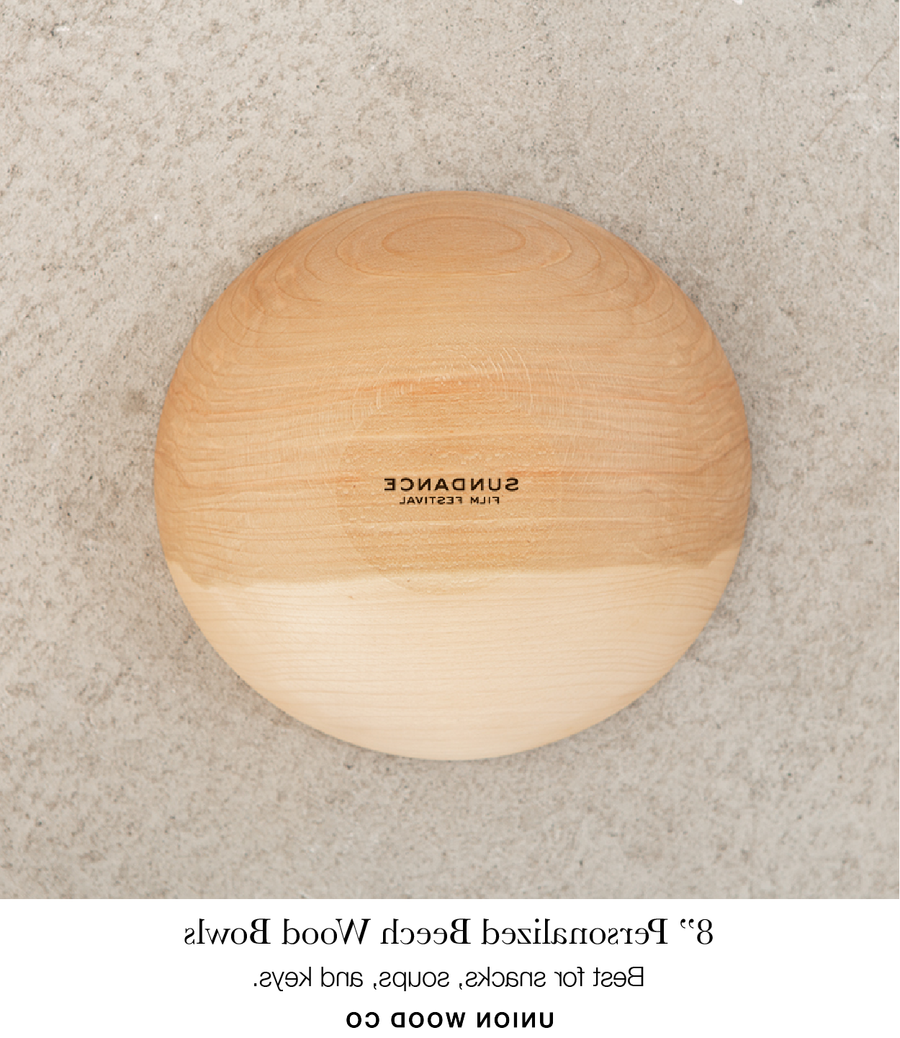 8 inch custom wood bowl