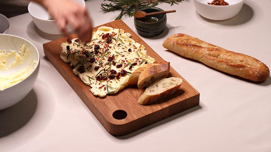wooden bread board